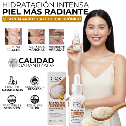Serum Arroz + Acido Hialuronico