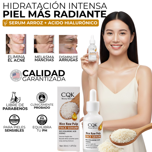 Serum Arroz + Acido Hialuronico