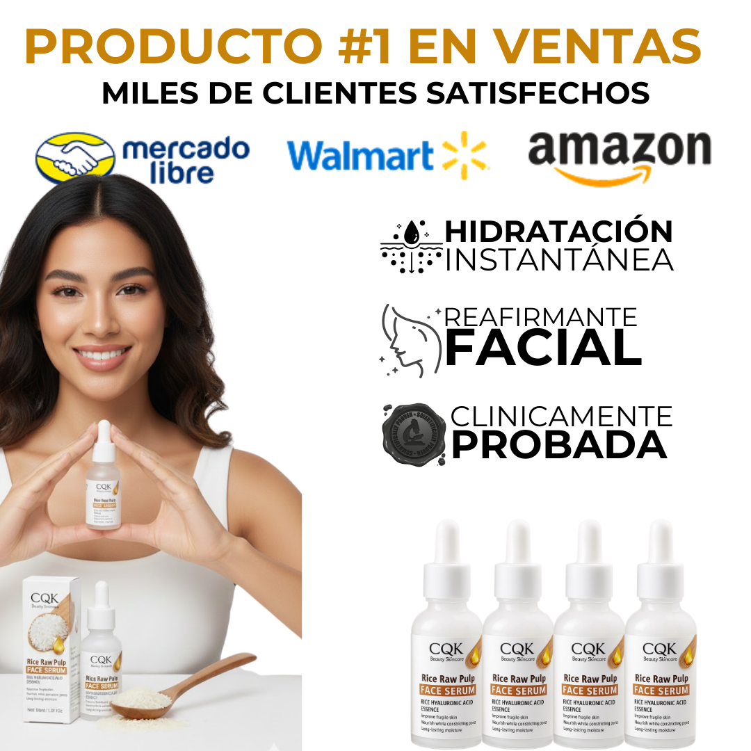 Serum Arroz + Acido Hialuronico