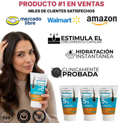 MINOXIDIL & KERATIN 5%