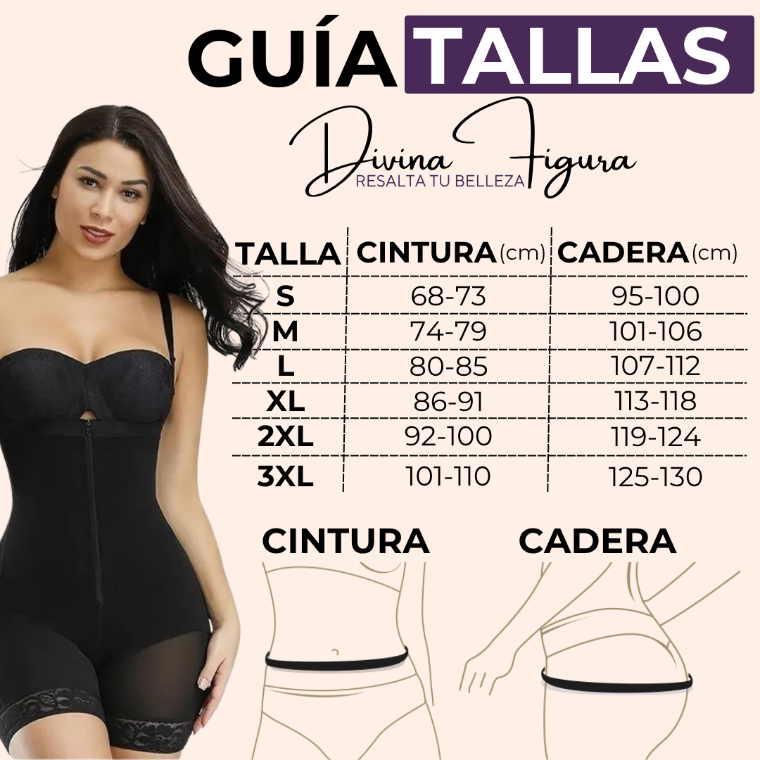 CURVY MOLDEADORA CON ZIPPER