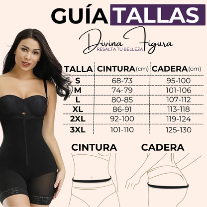 CURVY MOLDEADORA CON ZIPPER